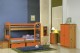 Maximus Bunk Bed 3ft Antique With Orange Details