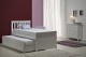 Captains Bergamo Guest Bed 3ft White