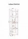 Lollipop 5 Shelf Unit in White