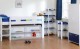 Lollipop 5 Shelf Unit in White/Blue
