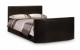 Optika Brown Faux Leather King SizeTV Bed