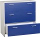 Lollipop 3 Drawer Chest in White/Blue