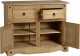 Corona 2 Door 2 Drawer Sideboard Distressed Waxed Pine