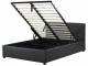 Michigan 4ft 6 Double Ottoman Bedstead Black
